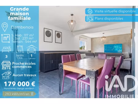maison à dambenois (25600)