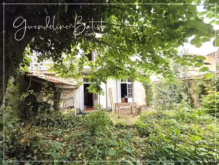 maison de ville de caractère - 6 chambres - 223 m² - jardin - bergerac (24)