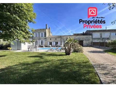 vente maison 8 pièces 250 m² marsas (33620)