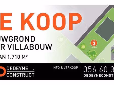 terrain à vendre à marke € 535.000 (loi65) - | zimmo