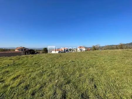 terrain constructible viabilisé à vendre