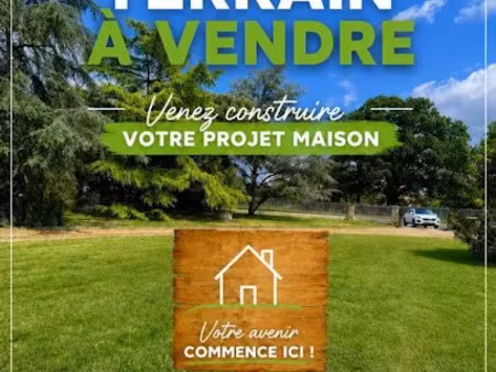 vente terrain 940 m² à coutras (33230)  49 000 €