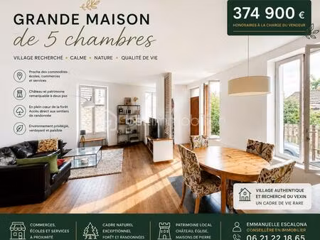 maison de 232 m² à grisy-les-platres