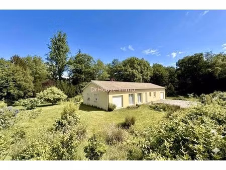 maison récente sur grand terrain