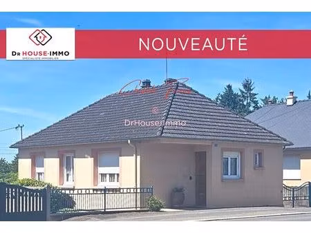 maison 63 m² sur sous-sol complet avec vie de plain-pied - 2 chambres - 595 m2 de terrain 
