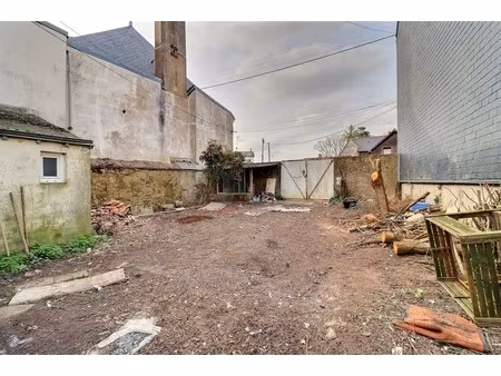 nantes - dervallières-zola | maison t3 à réhabiliter entièrement – terrain exceptionnel de