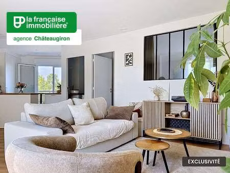 vente appartement 3 pièces à châteaugiron (35410) : à vendre 3 pièces / 62m² châteaugiron
