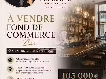vente locaux professionnels 0 pièces 120 m² à verdun (55100)  105 000 €