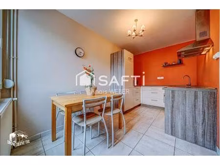 maison mitoyenne d'un côté - 77m² - fameck