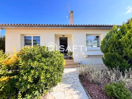 maison 2 ch - jardin paysager - garage