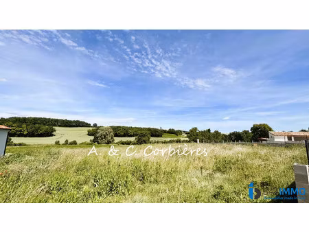 terrain constructible avec vue campagne – poulan-pouzols