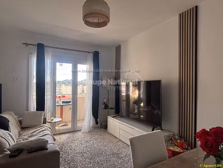 exclusivite - toulon ouest - appartement t3 de 51 m² - balcons - cave