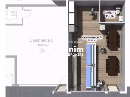 local commercial à vendre