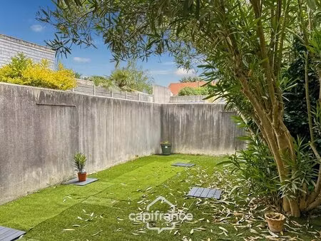 exclusivité – la rochelle – la genette – appartement 2 pièces avec jardin  terrasse et...