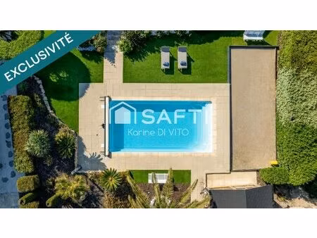 vue mer - piscine - boulodrome - garage et stationnement