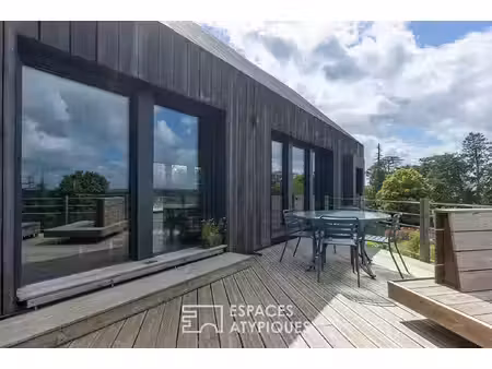 l'élégance contemporaine en ossature bois