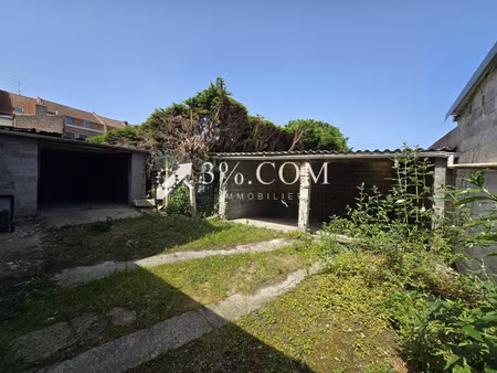 terrain de 110 m² constructif pour garage  projet habitation  locatif