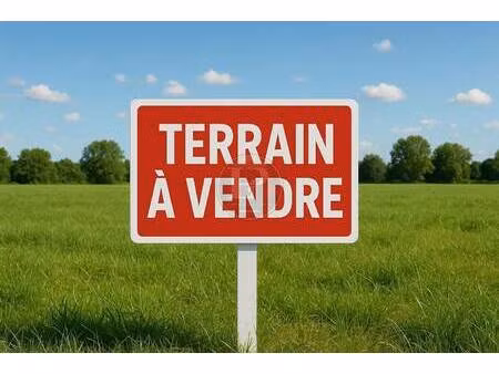 terrain constructible à vendre