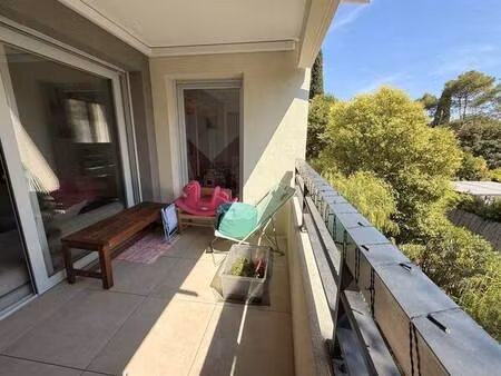 mouans sartoux 3p + terrasse + parking sous sol
