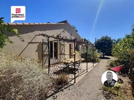 maison de plain pied de caractère avec piscine