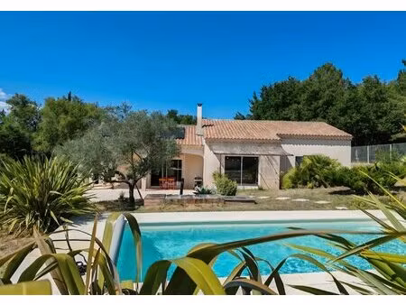 villa contemporaine dpe b - piscine  pool-house et grand parc arboré en drôme provençale