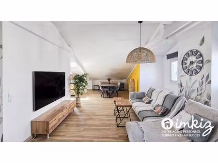 duplex de 140m² au sol avec jardin