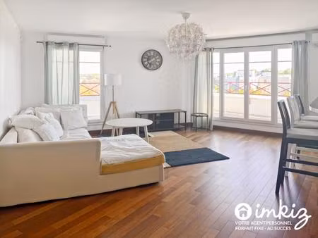 appartement 3 pièces - lumineux et vue degagée