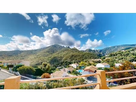 maison frejus 3 pièce(s) de plain pied avec vue panoramique sur les roches rouges de l'est