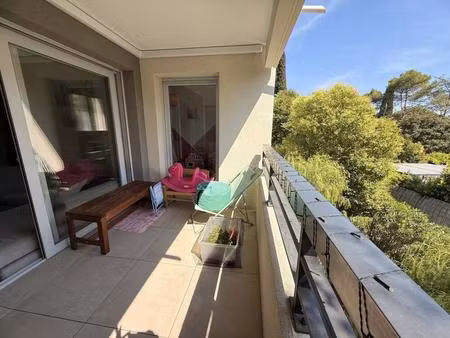 mouans sartoux 3p + terrasse + parking sous sol
