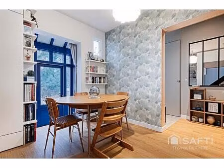 t3 coup de cœur ! 60m² centre-ville  jardin 80m²