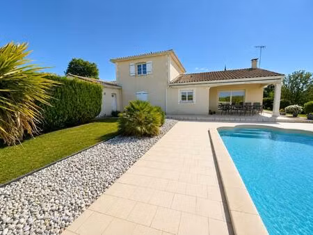 maison avec piscine clé en main orientée ouest