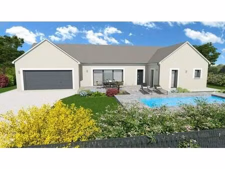 terrain avec maison neuve à vendre