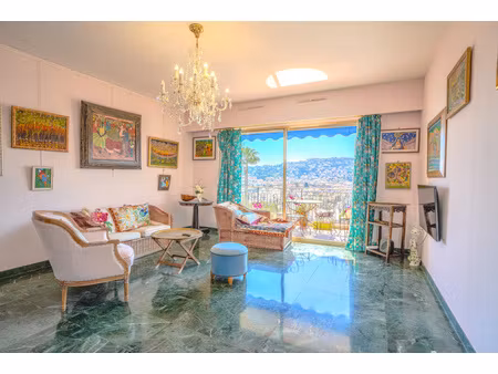 nice bas cimiez – caravadossi / 5 pièces / terrasse /parking