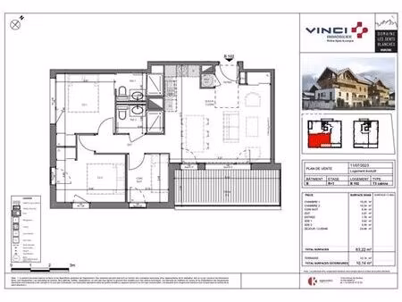 appartement de luxe en vente à morzine  france