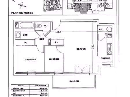 appartement à louer 3 pièces 54.05 m² - la gorgue (59) - 559€