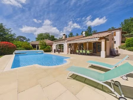 villa provençale avec piscine - saint-paul-en-forêt