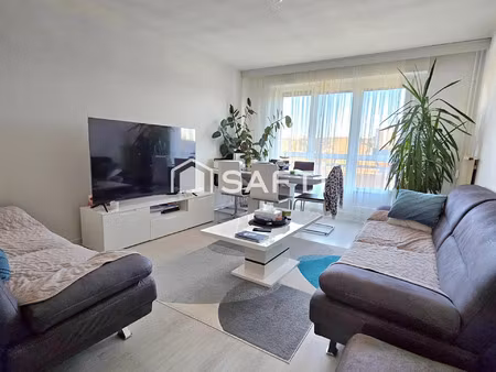 vente appartement 3 pièces 65 m² mulhouse (68100)