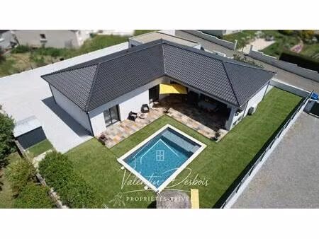 villa contemporaine 2020 - 170 m² habitables - piscine chauffée - double garage