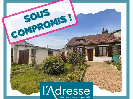 vente maison 3 pièces  60.57m²  gournay
