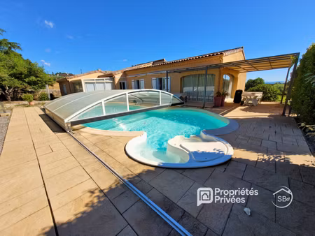 villa totalement rénovée avec piscine - 3 chambres - lablachère - 375 000