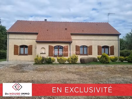 vente maison 7 pièces 191 m² à la selle-en-hermoy (45210)  262 000 €