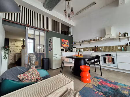 vente loft 2 pièces  47.00m²  la rochelle