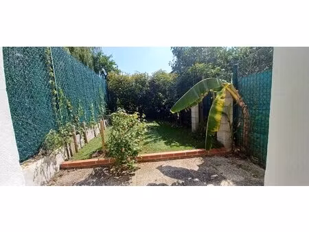 studio meuble avec jardin privatif