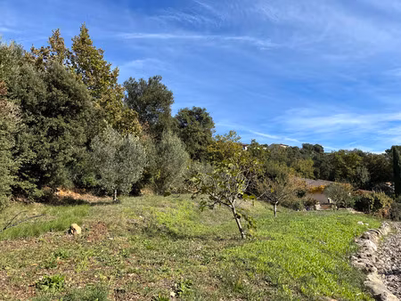 vente terrain à construire 1200 m² le luc (83340)