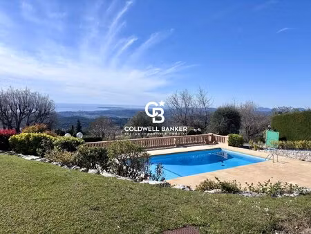 vence – villa de 221 m2 avec vue panoramique mer exceptionnelle