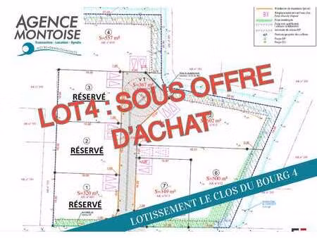 vente terrain à notre-dame-de-monts (85690) : à vendre / 557m² notre-dame-de-monts
