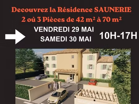 manosque - appartement 2 pièces 42 m²