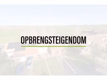 immeuble de rapport à vendre à grauwe broedersstraat 106 dixmude (rbv97330)