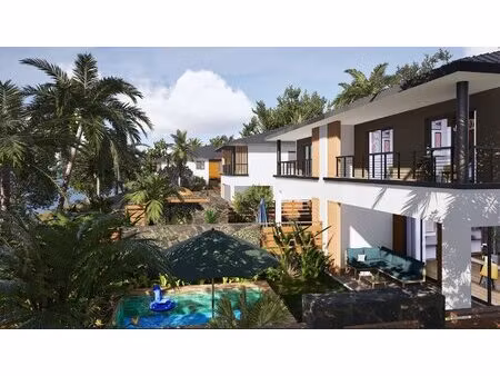 villa t5 de standing de 124.74 m² - saint pierre - vue mer