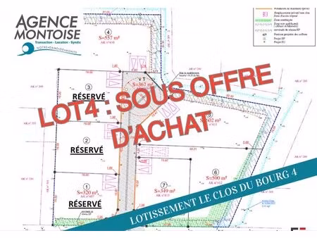 en vente terrain constructible 5 57 ares – 102 000 € |notre-dame-de-monts